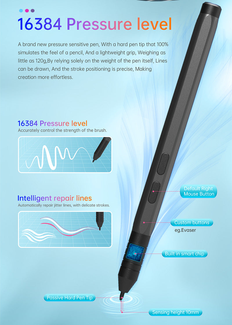 BOSTO T1060 Series PEN Tablet Drawing Tablet