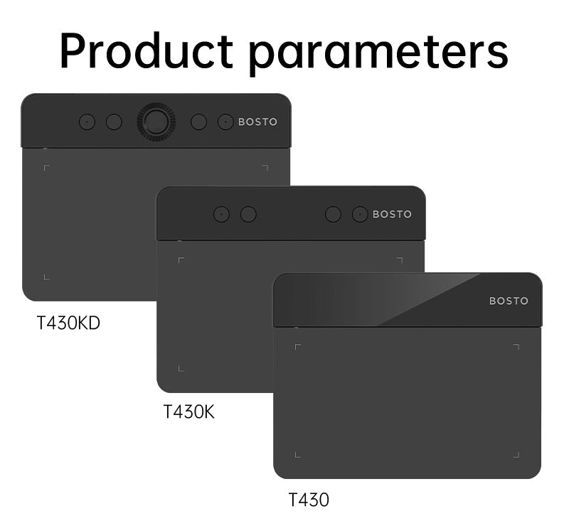 BOSTO T430 series Drawing Tablet