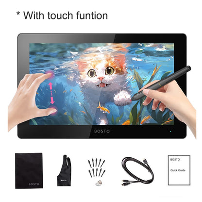 BOSTO 16HDK Drawing Pen Display Tablet - Bostotech