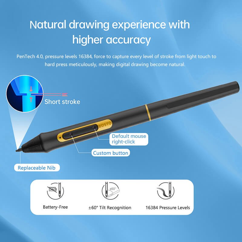 BOSTO W10 Battery - Free Pen - Bostotech