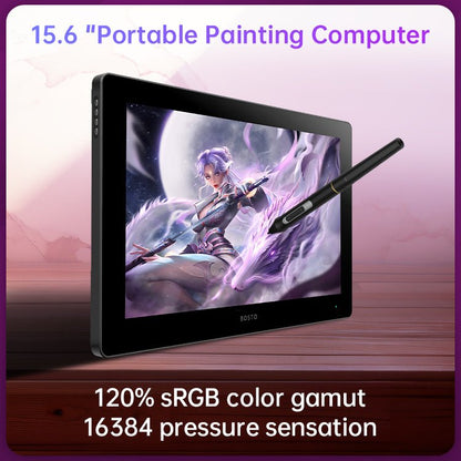 BOSTO X5 Drawing Computer Pen Tablet Graphics Display - Bostotech