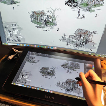 BOSTO | Graphic Pen Display & Pen Computer for Drawing – Bostotech