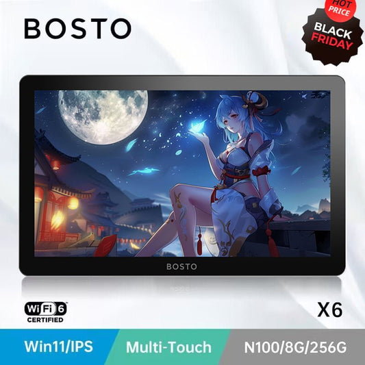 BOSTO X6 Drawing Computer Pen Display - Bostotech