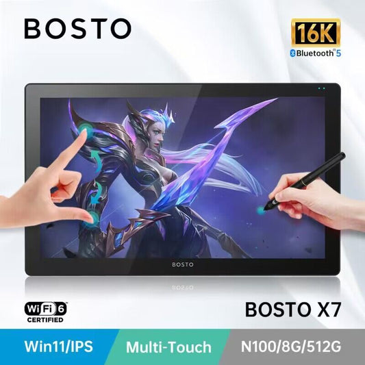BOSTO X7 Graphics Drawing Tablet Computer